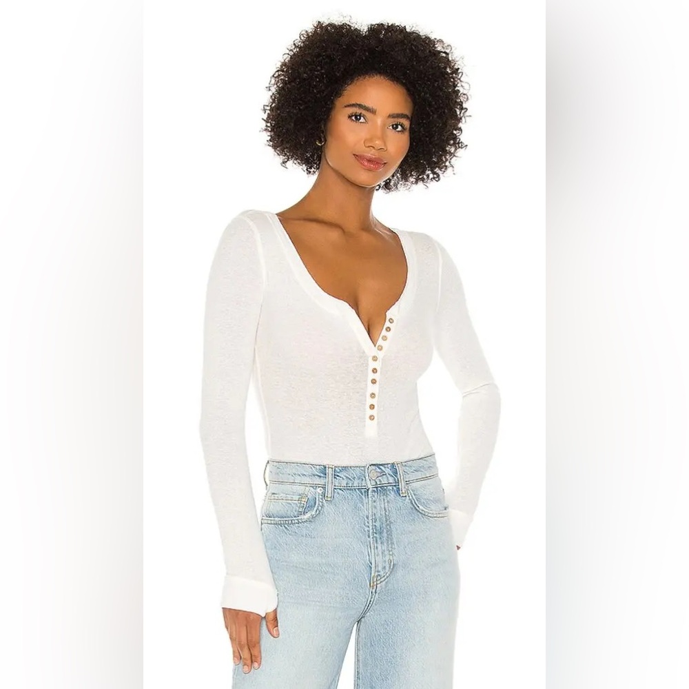 Free People| ‘Dylan’ Ribbed Thermal Bodysuit